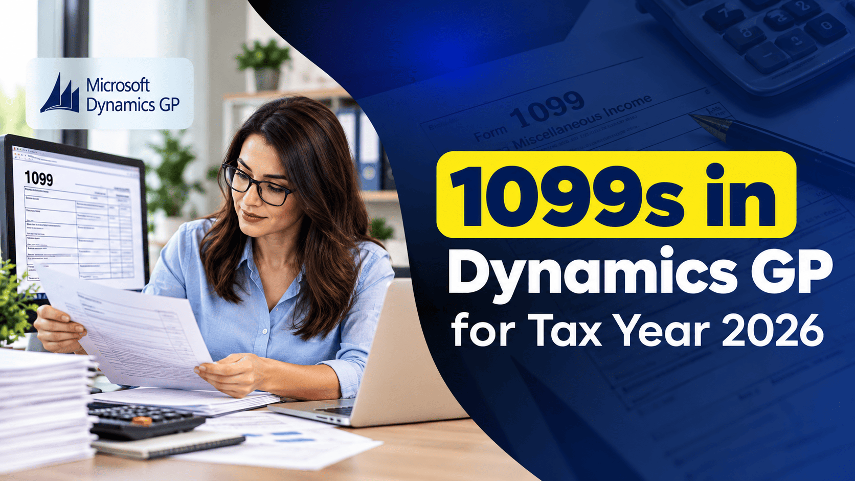 1099s in Dynamics GP for Tax Year 2026: Applying the $2,000 Threshold