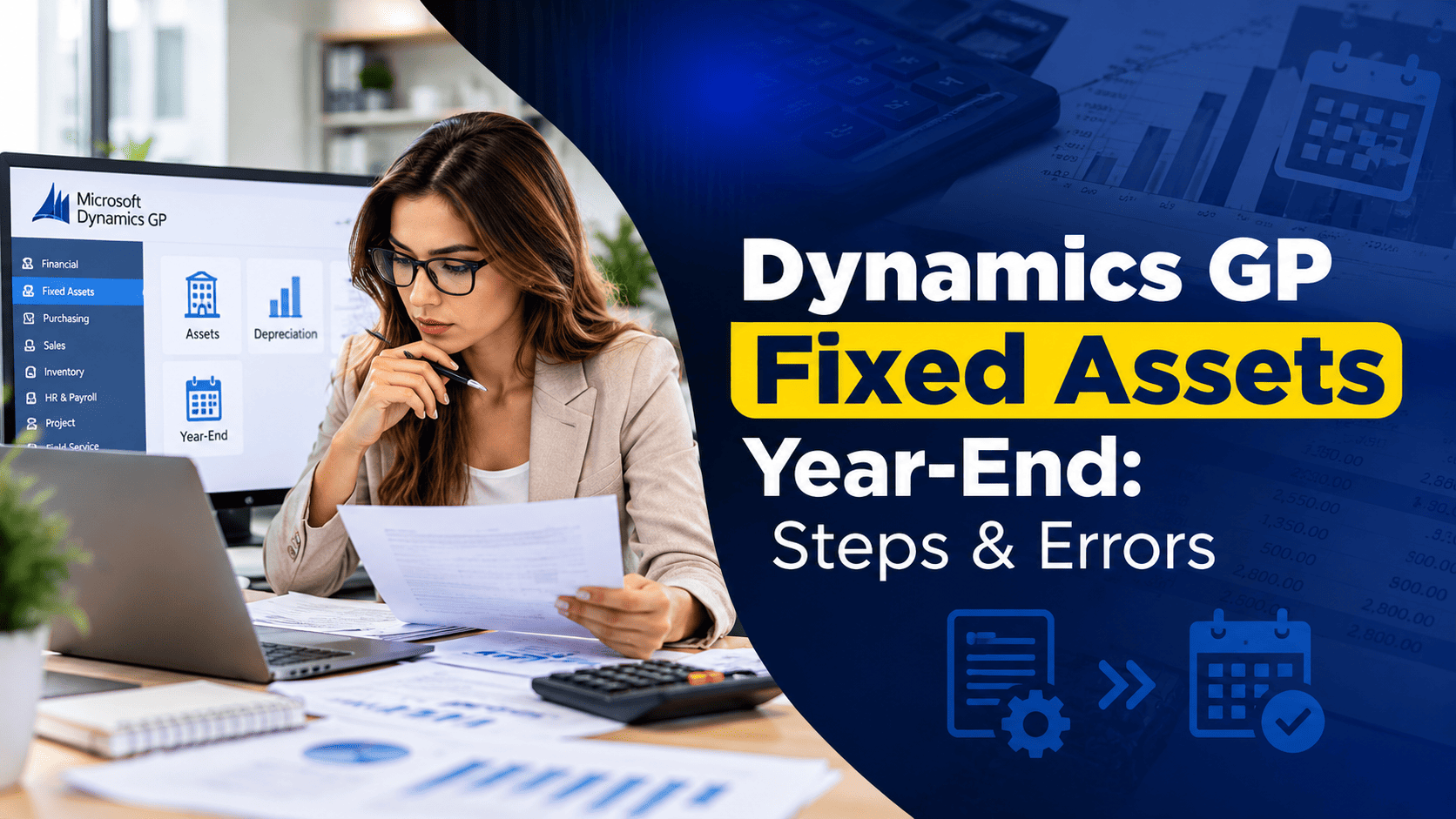Dynamics GP Fixed Assets Year-End: Sequence, Depreciation and Common Errors