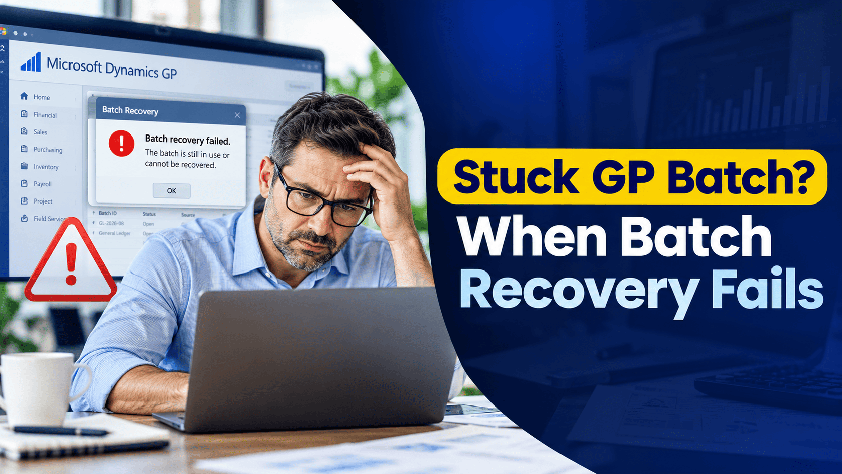 How to Fix a Stuck Batch in Dynamics GP When Batch Recovery Doesn’t Work